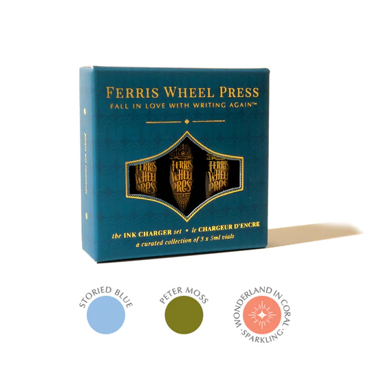 Ferris Wheel Press Fountain Pen Ink - Ink Charger Set