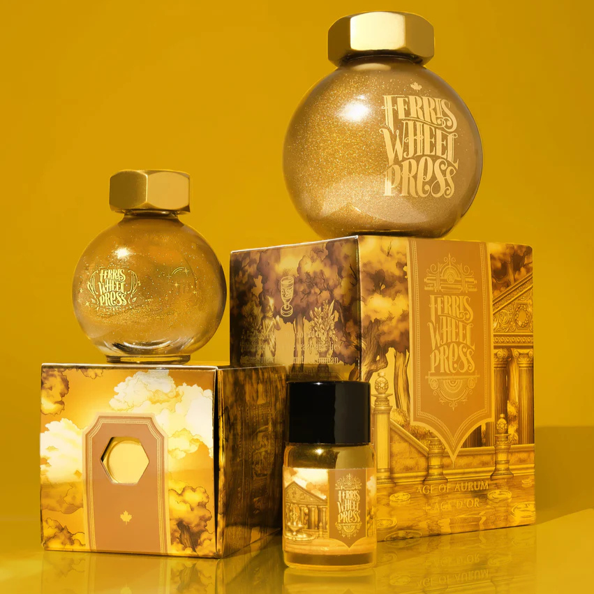 Ferris Wheel Press Fountain Pen Ink - FerriTales #32 King Midas - Age of Aurum (Feb 2024)