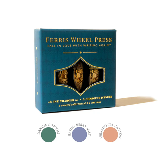 Ferris Wheel Press Fountain Pen Ink - Ink Charger Set