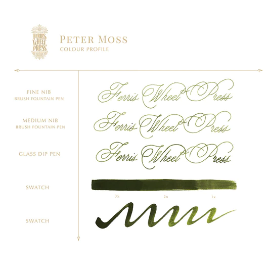 Ferris Wheel Press Fountain Pen Ink - 38ml
