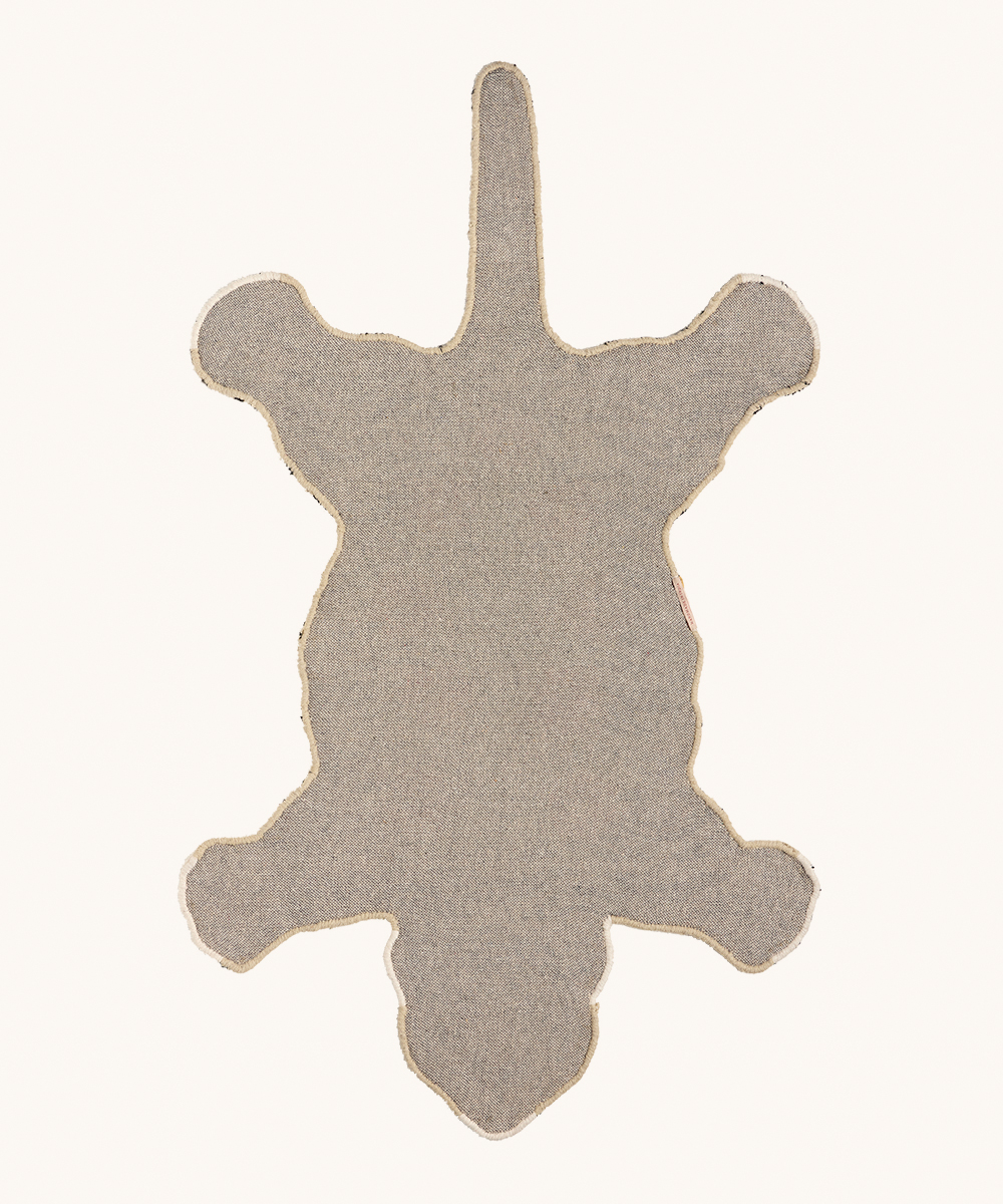 Doing Goods Rug - Floral White Tiger