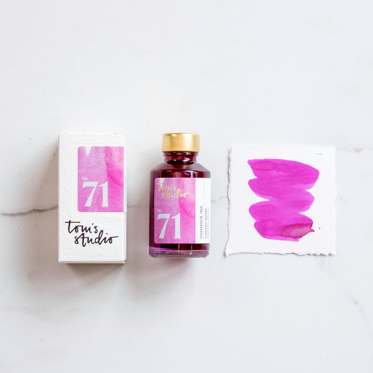 Tom's Studio Ink - Fountain Pen Shimmer Ink