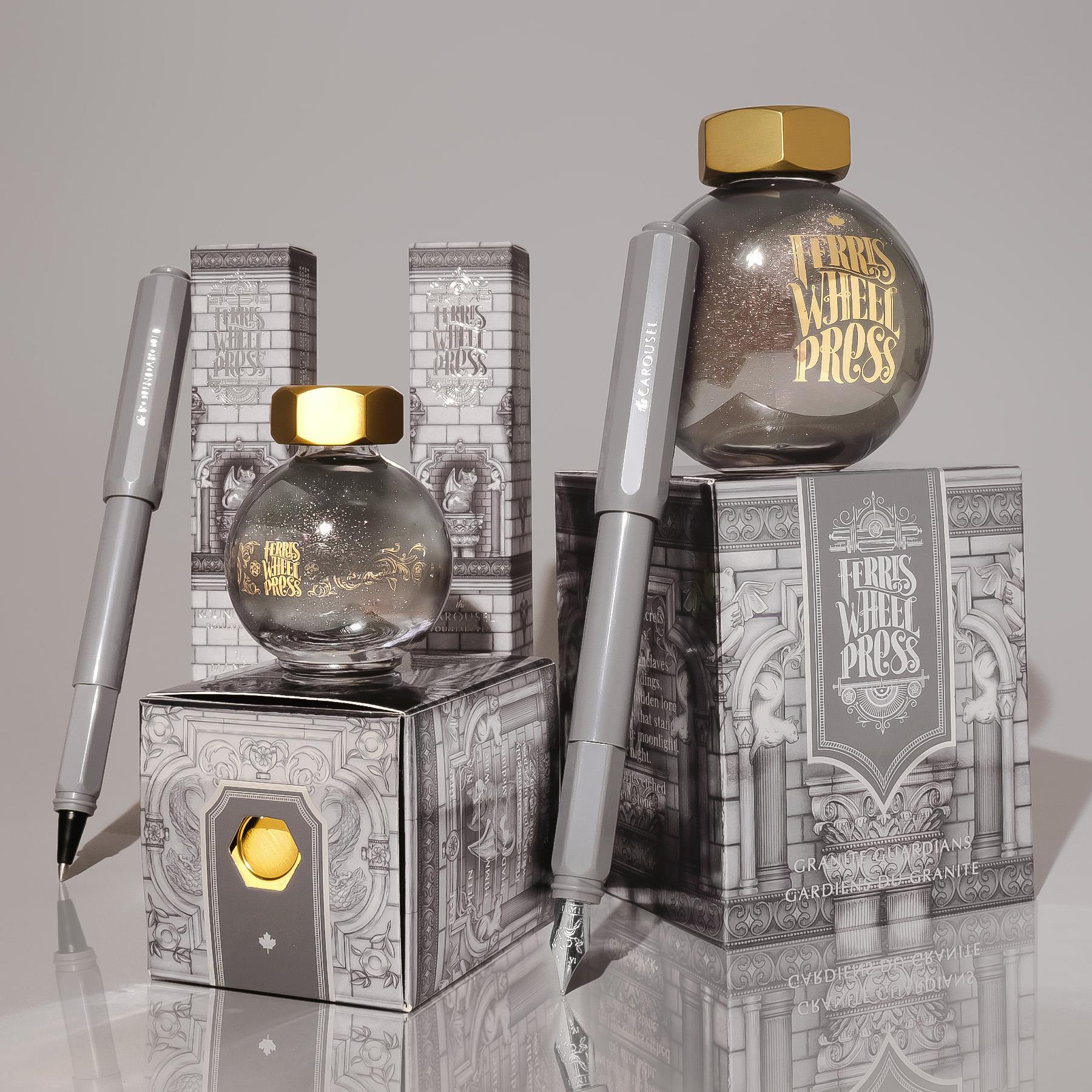 Ferris Wheel Press Roundabout Rollerball Pen - Granite Guardians