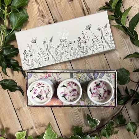 Irish Botanical Set - Elderberry & Spotted Nettle Candles Trio Set