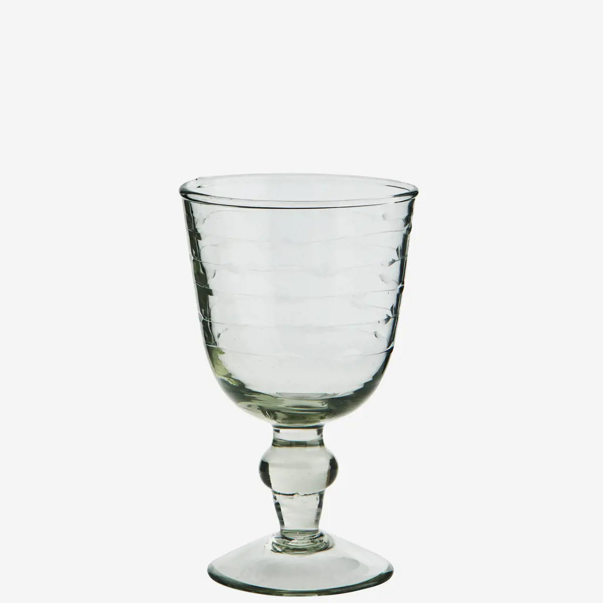 Madam Stoltz Glass - Cut Design Wine Glass