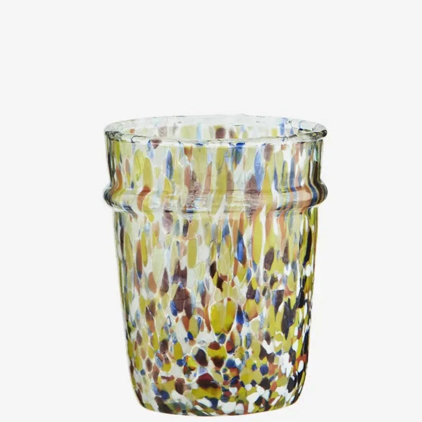 Madam Stoltz Glass - Handblown Drinking Glass, Yellow