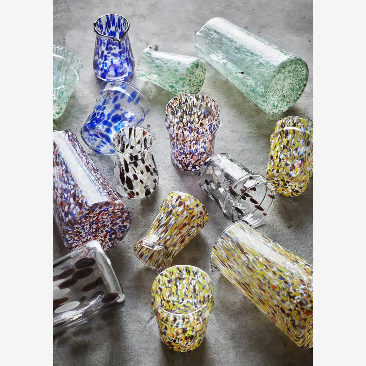 Madam Stoltz Glass - Handblown Drinking Glass, Yellow