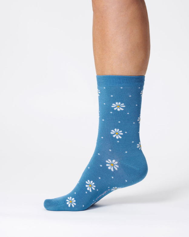 Thought Ladies Socks - Ditsy Daisy Bamboo Socks