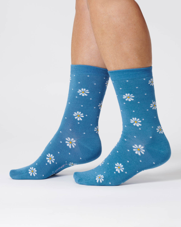 Thought Ladies Socks - Ditsy Daisy Bamboo Socks