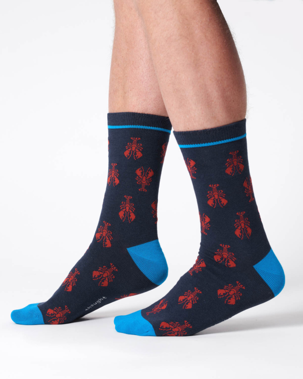 Thought Mens Socks - Lobster Bamboo Socks
