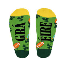 Irish Socksciety Socks - Eire Gra