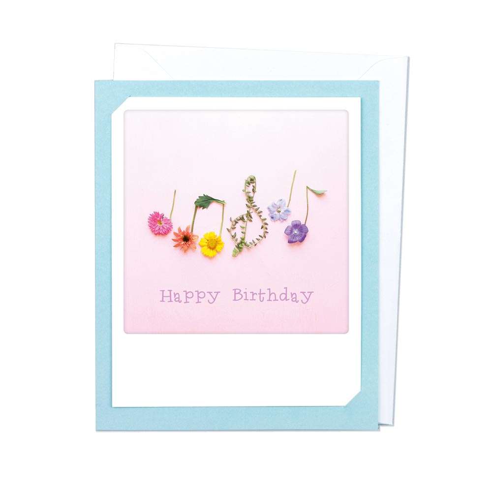 Pickmotion Photo-Card - Blooming Music