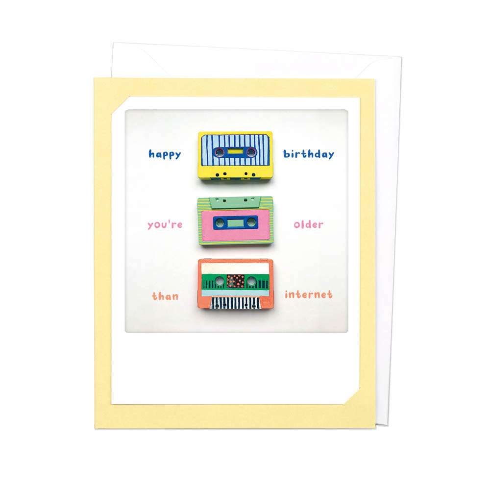 Pickmotion Photo-Card - Older than Internet