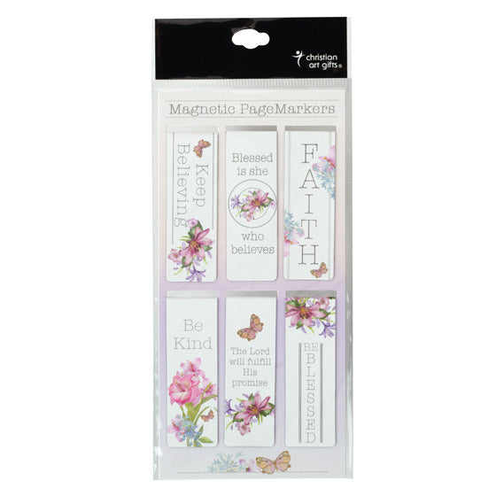 Christian Art Gifts - Set of 6 Blessings Bookmarks