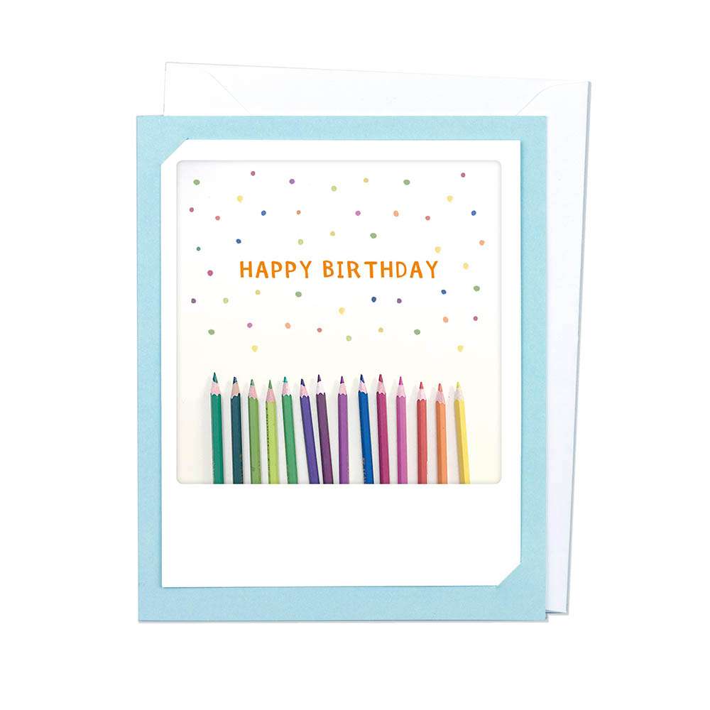 Pickmotion Photo-Card - Happy Birthday Pens