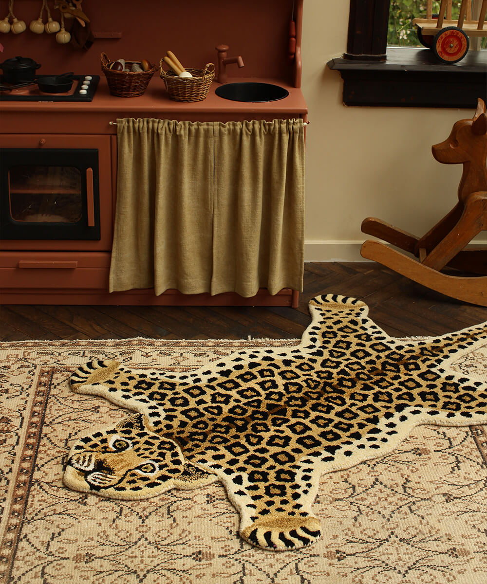 Doing Goods Rug - Loony Leopard