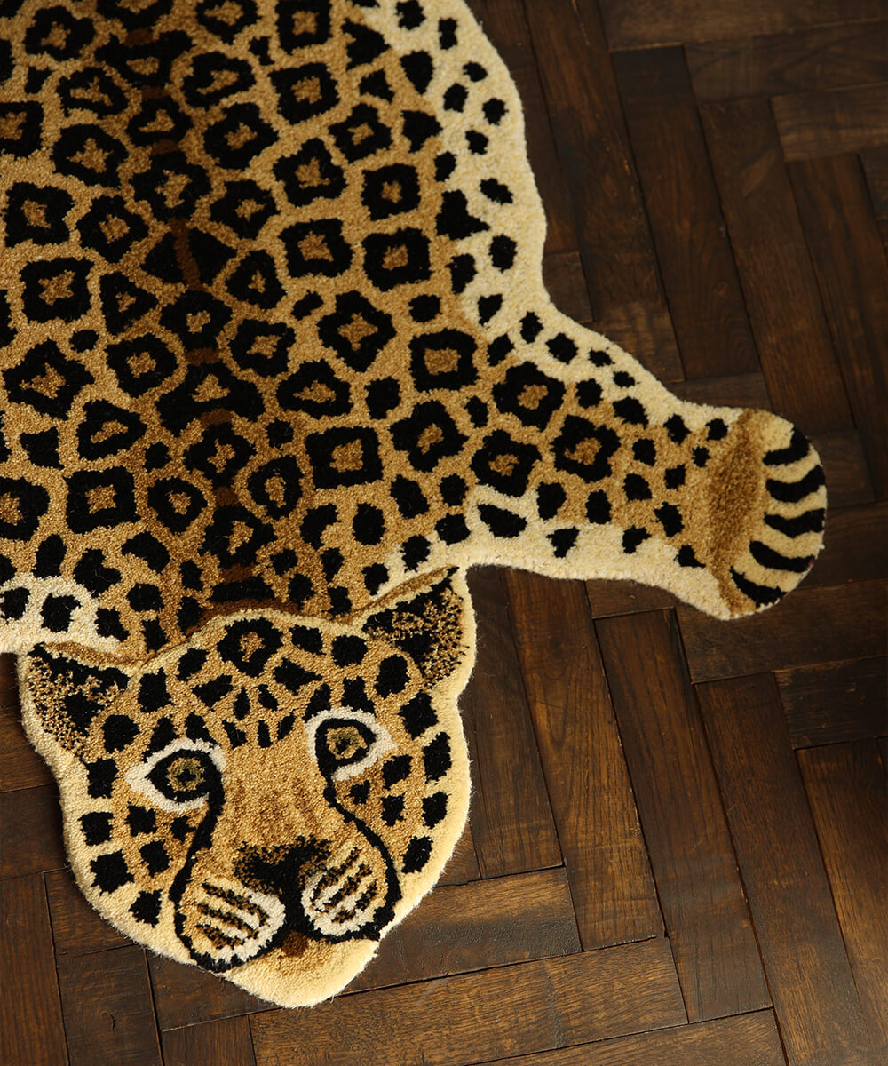 Doing Goods Rug - Loony Leopard