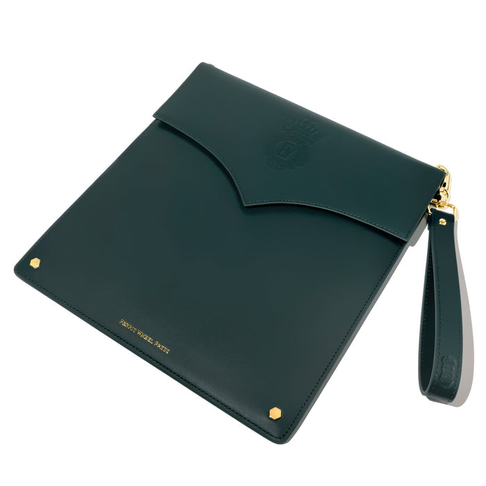 Ferris Wheel Press Leather Stationery - The Pendant Folio A5 / Deep Teal