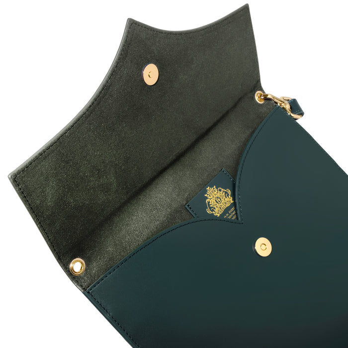 Ferris Wheel Press Leather Stationery - The Pendant Folio A5 / Deep Teal