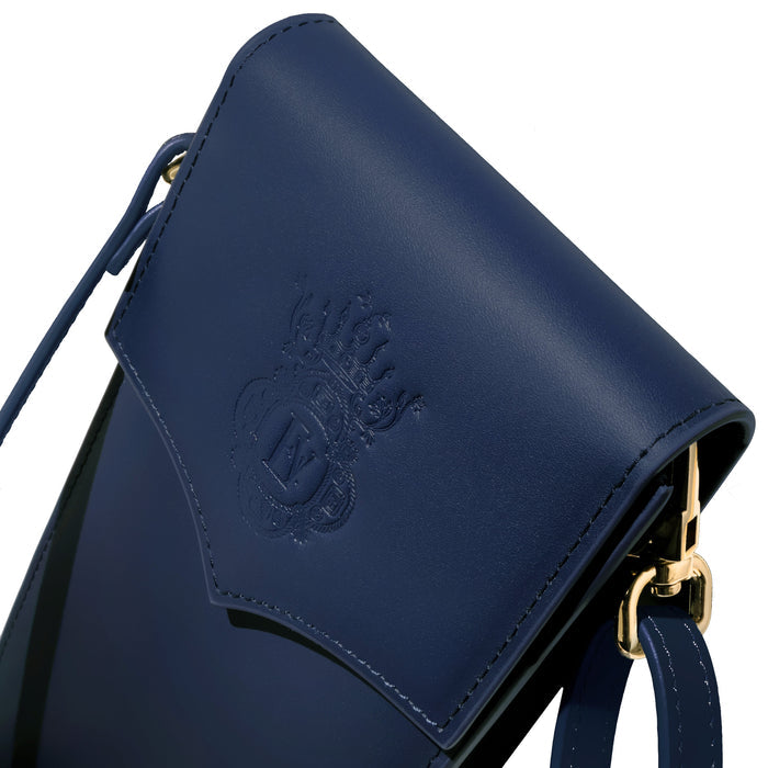 Ferris Wheel Press Leather Stationery - The Pendant Purse / Navy