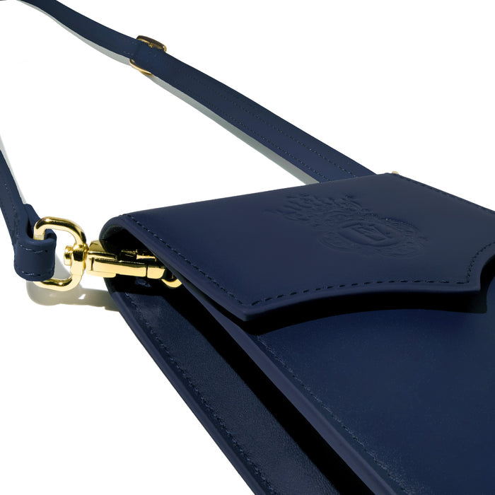 Ferris Wheel Press Leather Stationery - The Pendant Purse / Navy