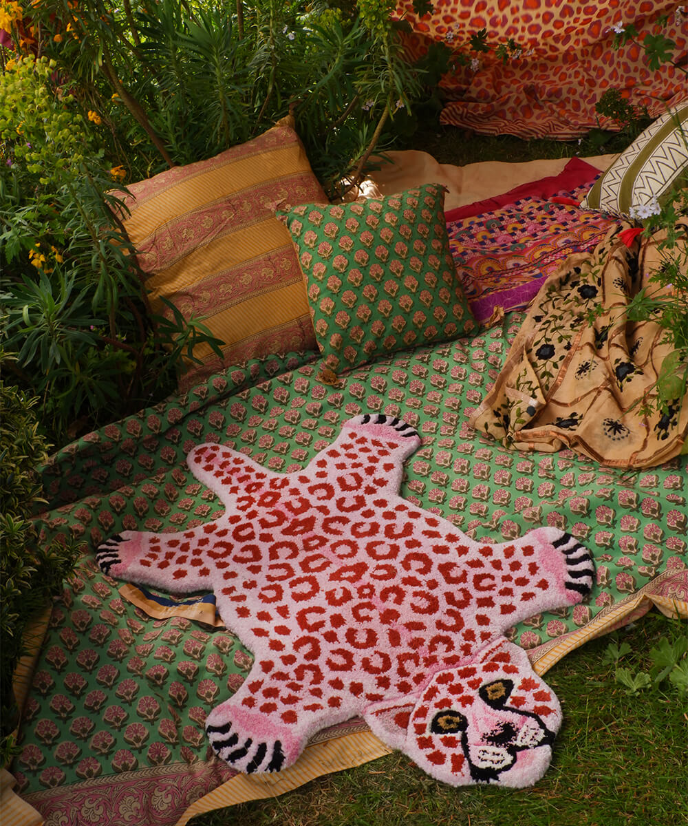 Doing Goods Rug - Lilly Leopard