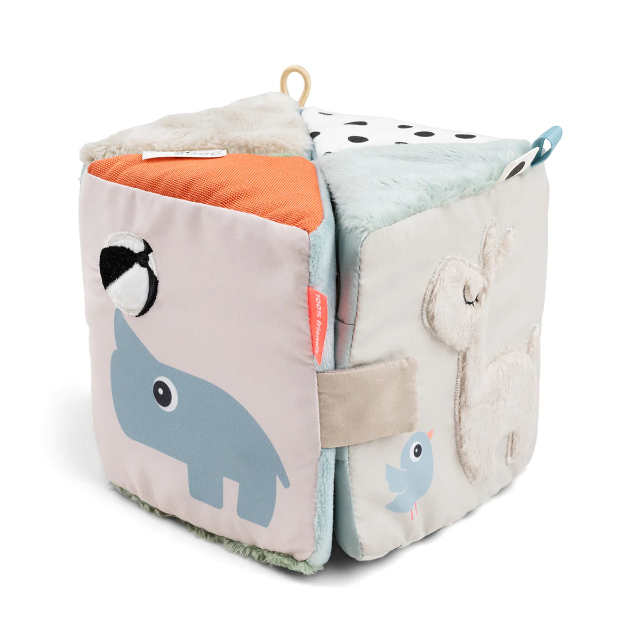 Done by Deer Playing - Fold-out Sensory Cube - Deer Friends