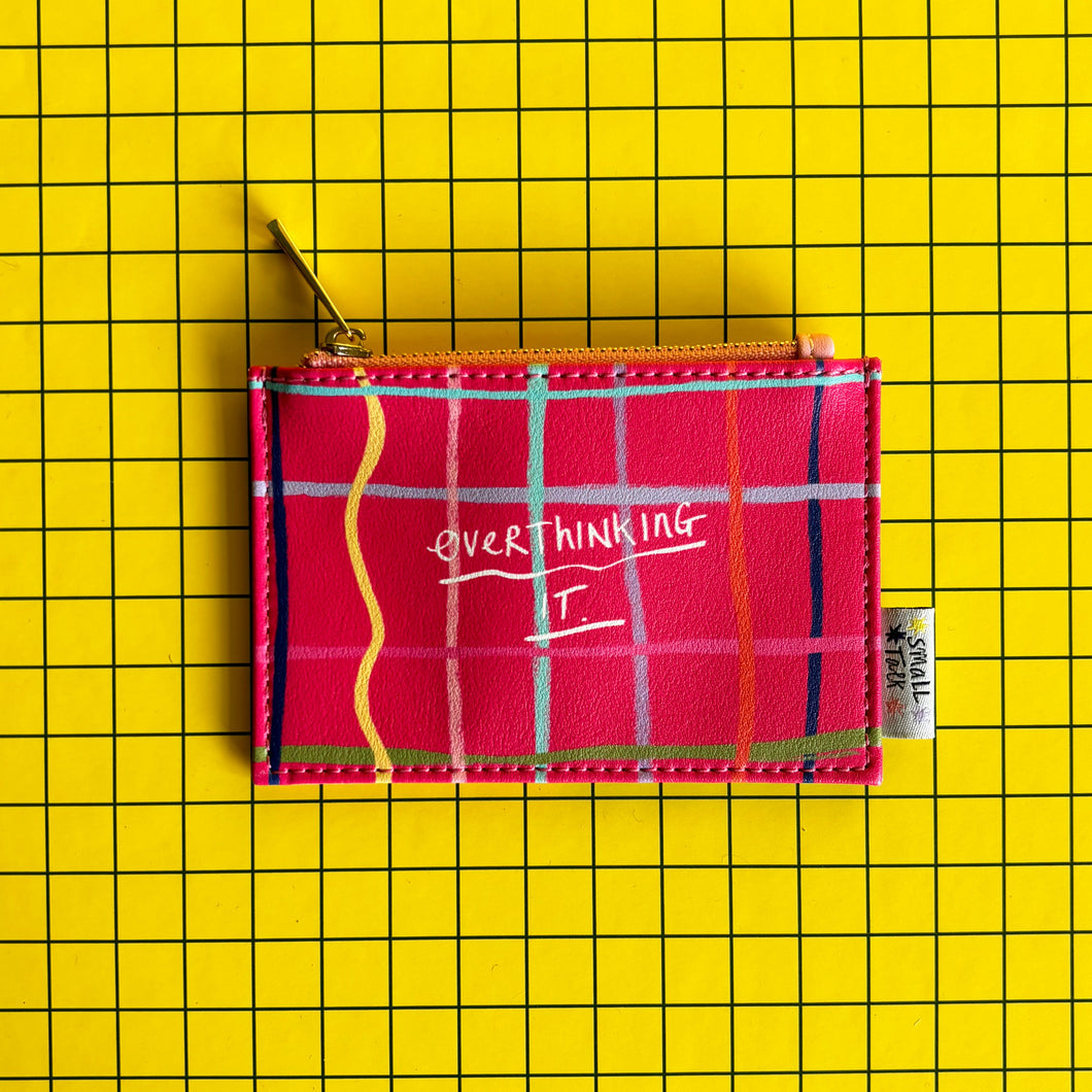 Disaster Designs Purse - Small Talk ‘Overthinking It’