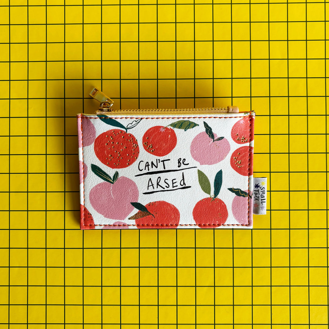 Disaster Designs Purse - Small Talk ‘Can’t be Arsed’