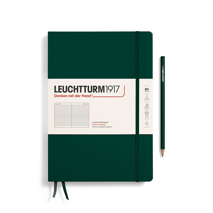 Leuchtturm1917 - B5 Notebook - Composition Hardcover Lined