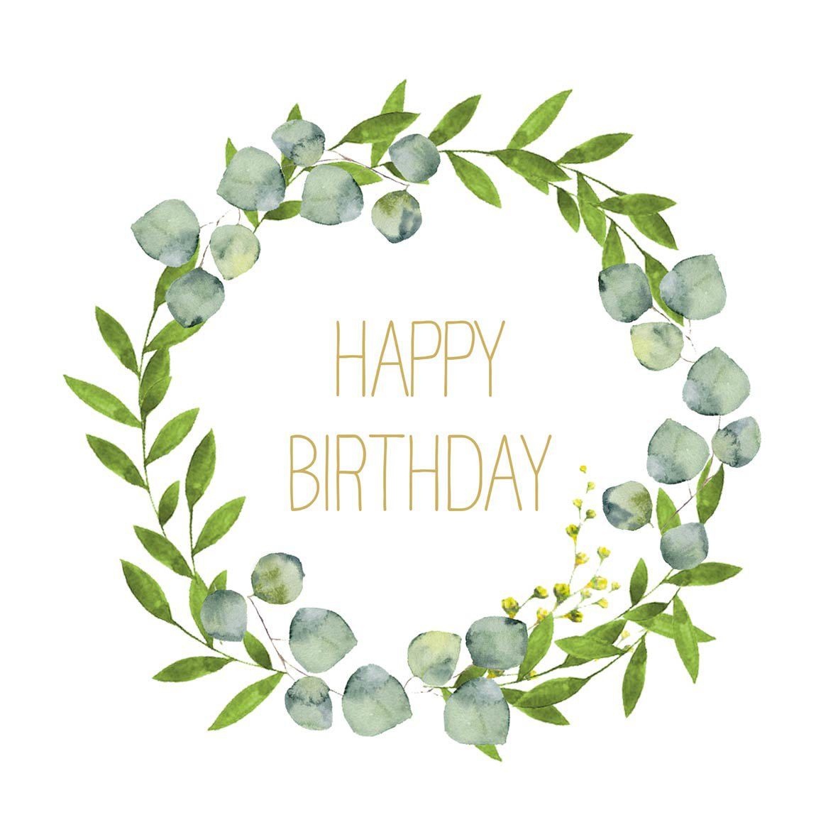 Napkins - Happy Birthday