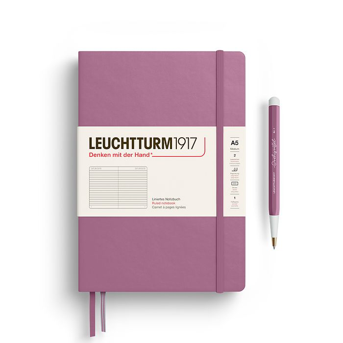 Leuchtturm1917 - A5 Notebook - Hardcover Squared