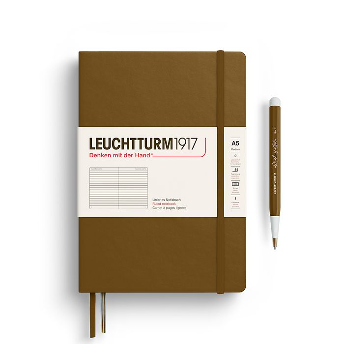 Leuchtturm1917 - A5 Notebook - Hardcover Lined