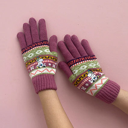 Disaster Designs Gloves - Fairisle Moomin Snorkmaiden