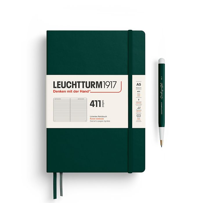 Leuchtturm1917 - A5 Notebook 411 - Hardcover
