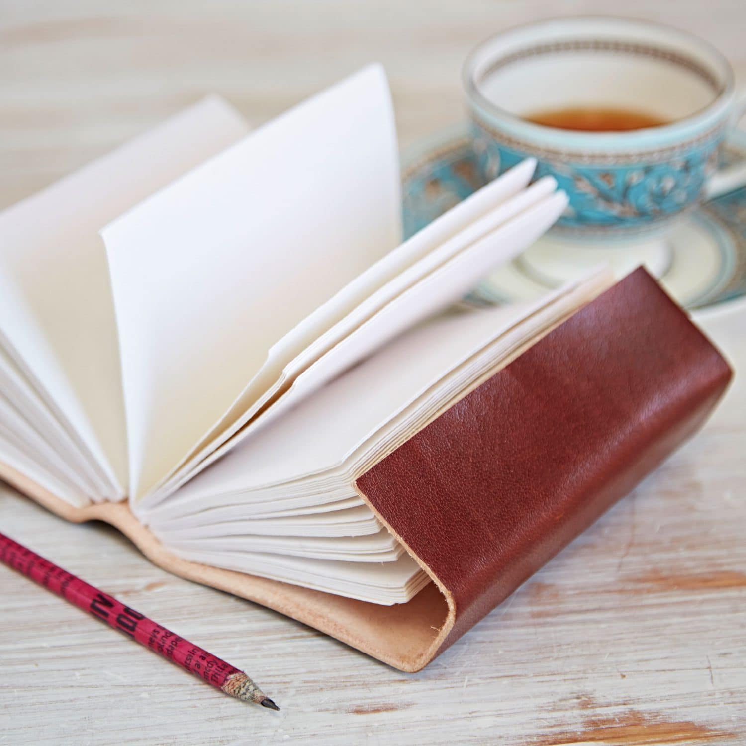 Paper High Journal - Plain Leather