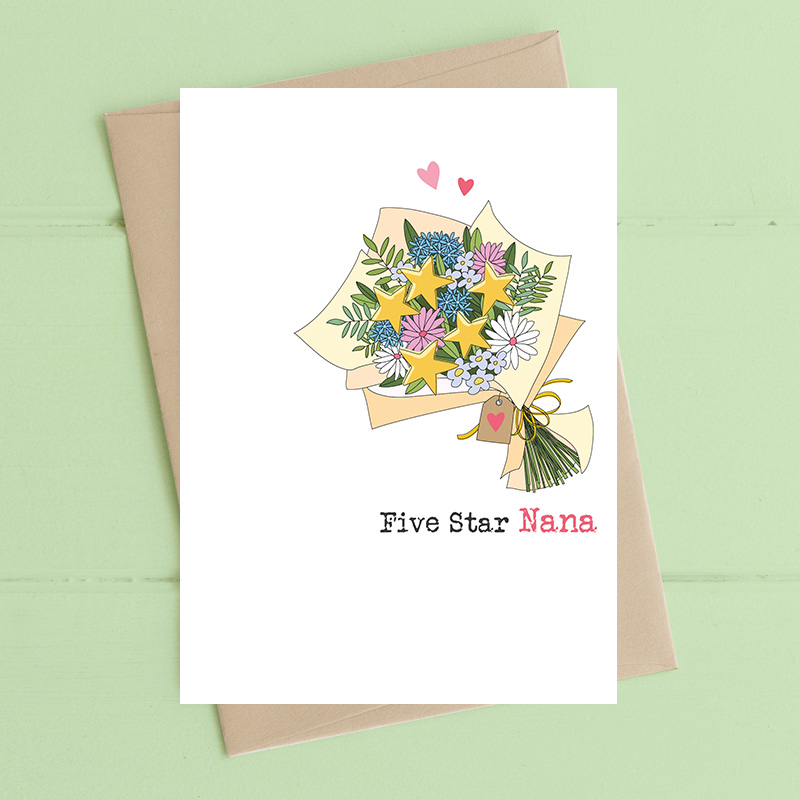 Dandelion Card - Five Star Nana
