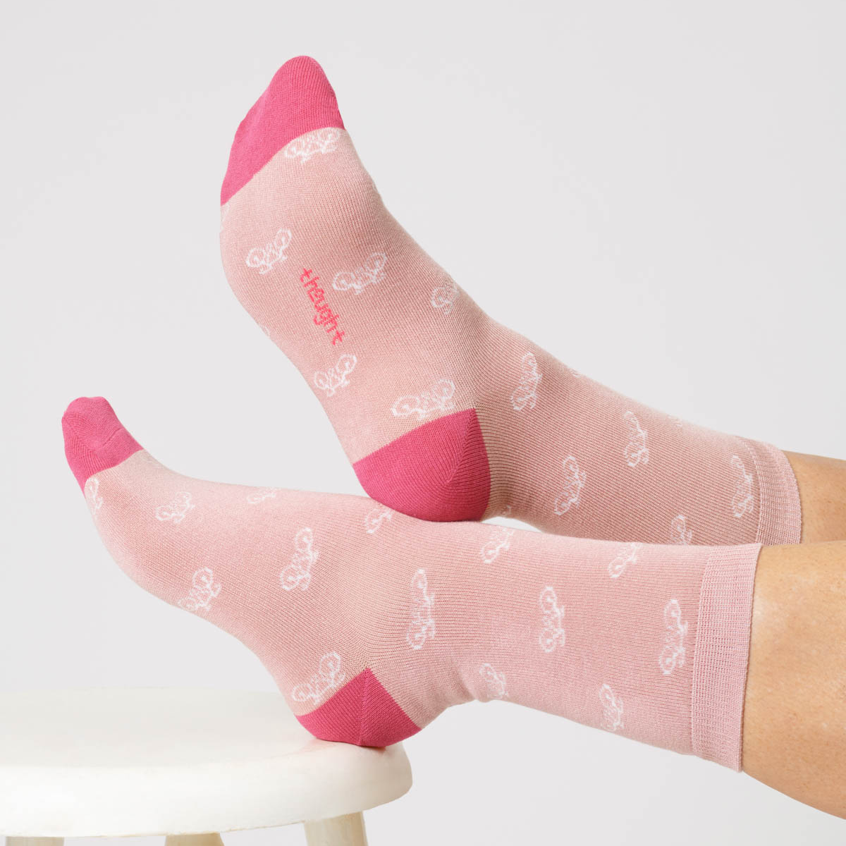 Thought Ladies Socks - Bike Bamboo Socks
