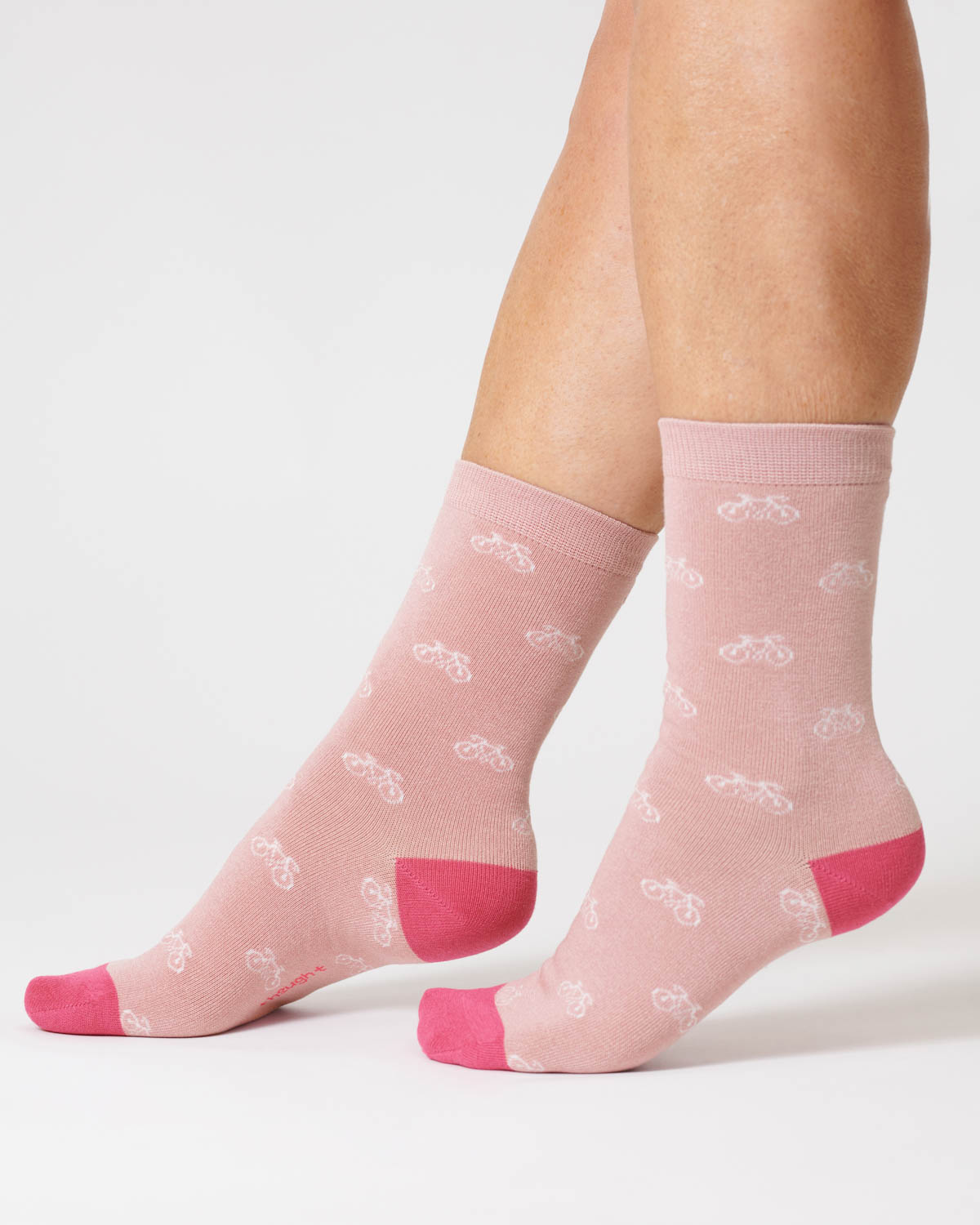 Thought Ladies Socks - Bike Bamboo Socks