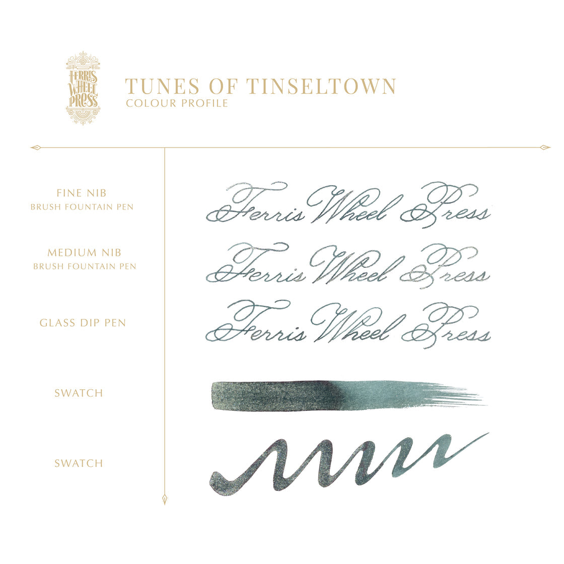 Ferris Wheel Press Fountain Pen Ink - 38ml