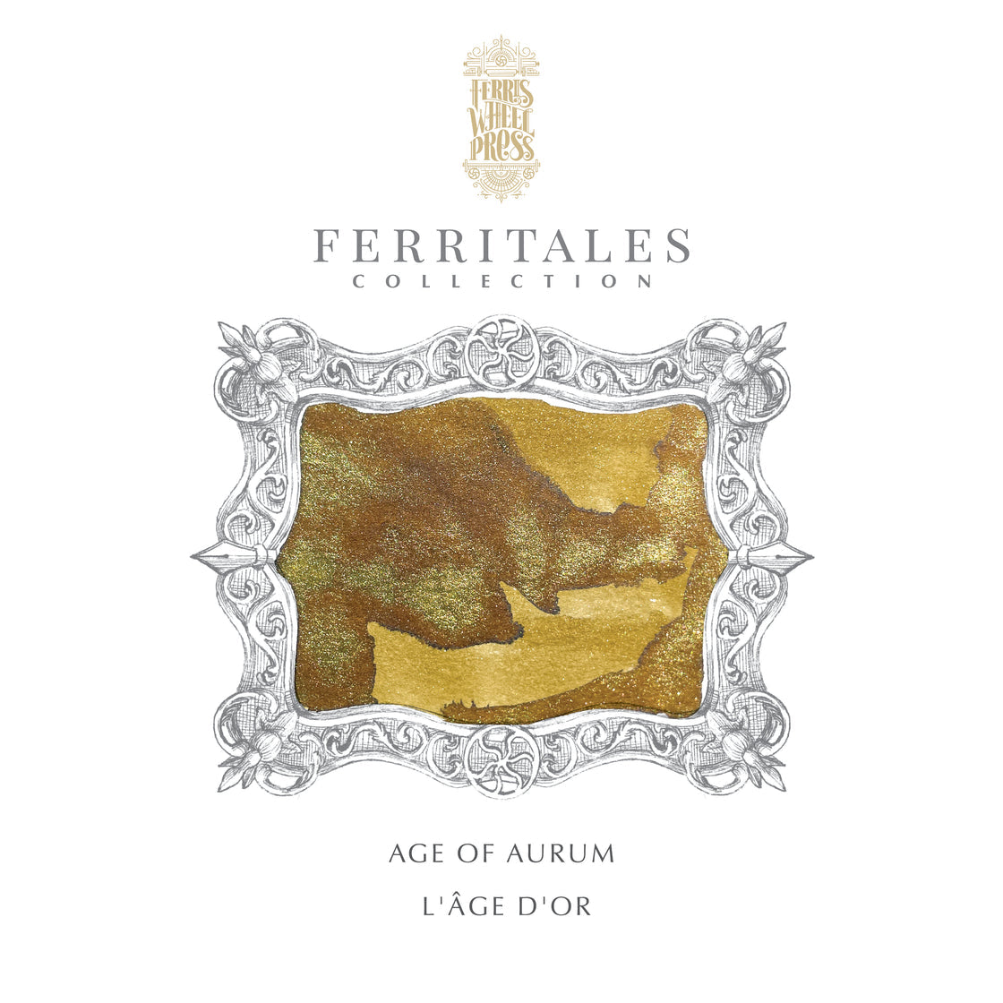 Ferris Wheel Press Fountain Pen Ink - FerriTales #32 King Midas - Age of Aurum (Feb 2024)