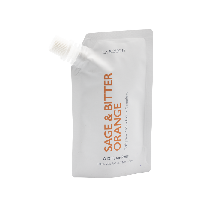 La Bougie Reed Room Diffuser - Sage & Bitter Orange