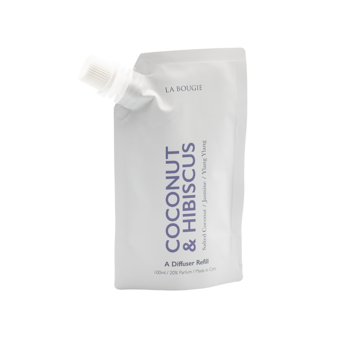 La Bougie Reed Room Diffuser - Coconut & Hibiscus