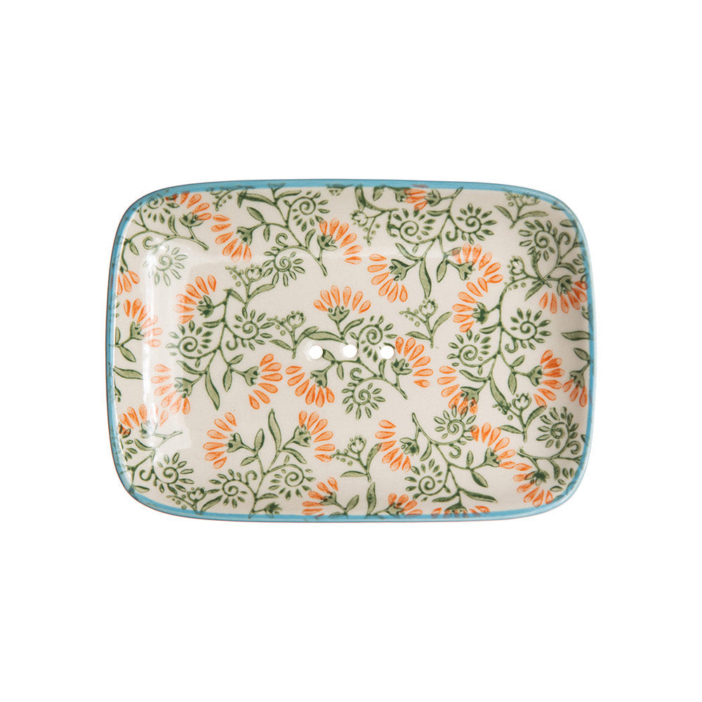 Tranquillo Homeware - Soap Dish - Floral