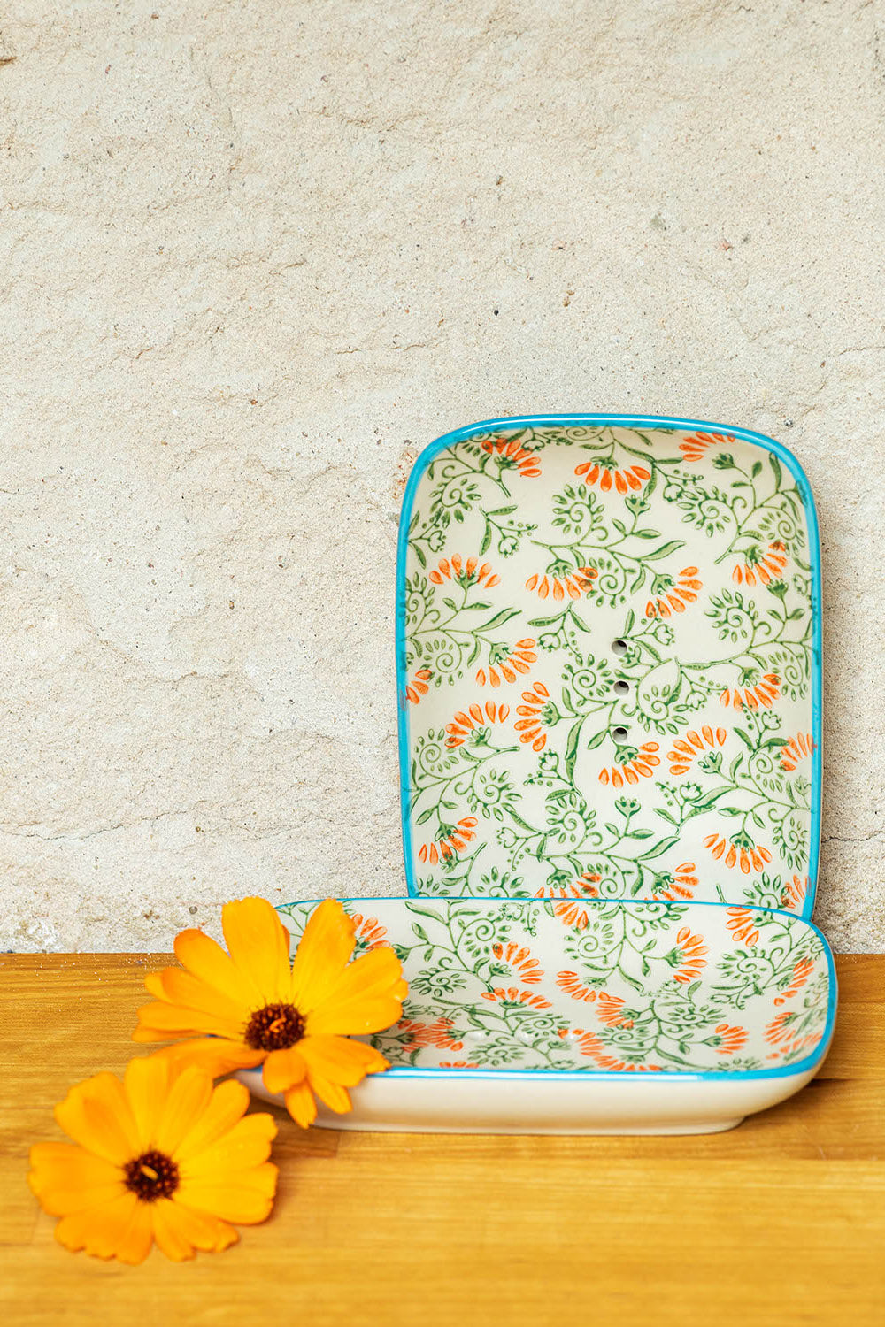 Tranquillo Homeware - Soap Dish - Floral
