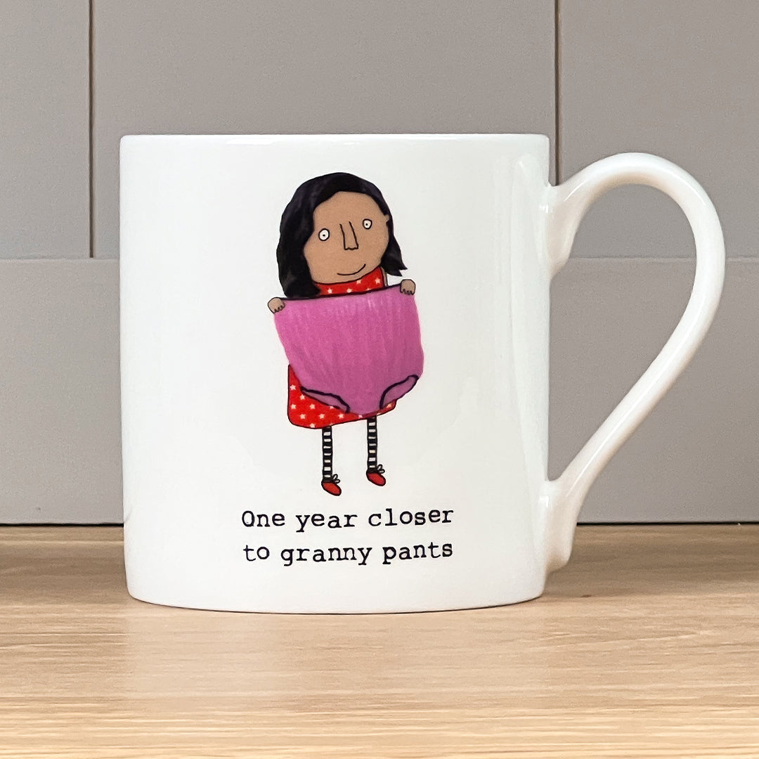 Rosie Made a Thing Mug - Granny Pants Mug