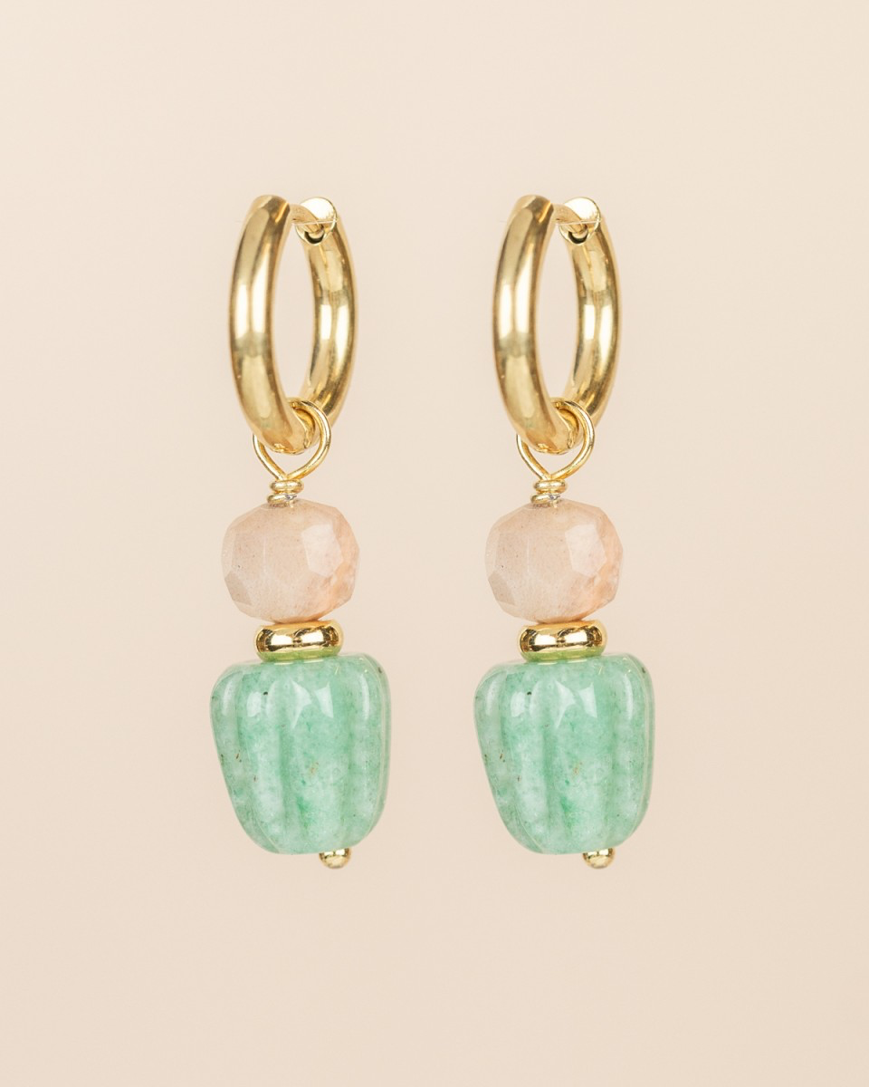 My Heritage Earrings - Hanging Gems