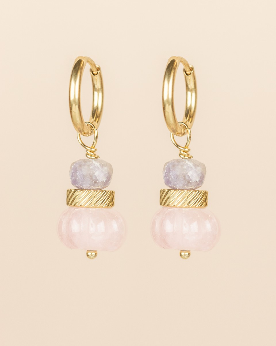 My Heritage Earrings - Hanging Gems