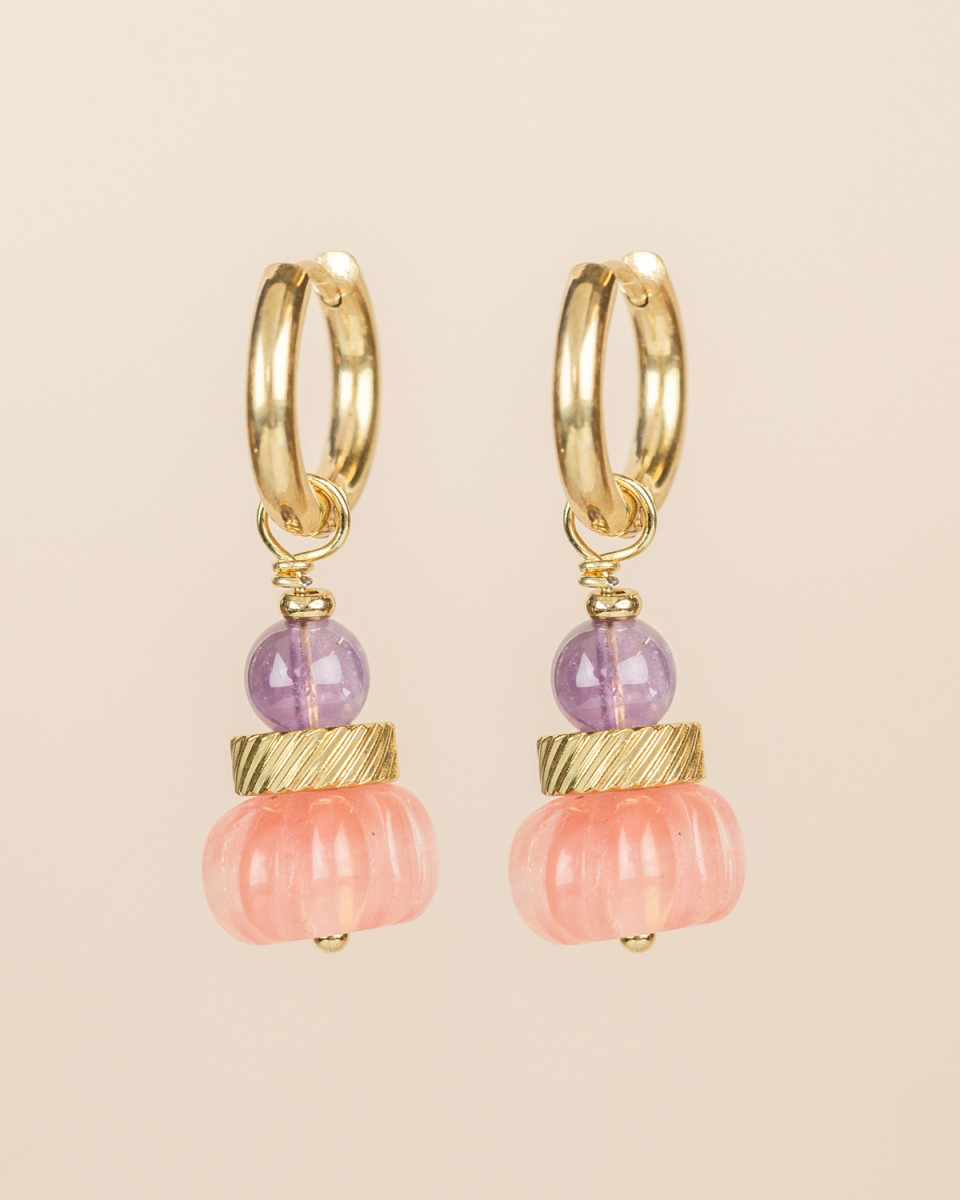My Heritage Earrings - Hanging Gems