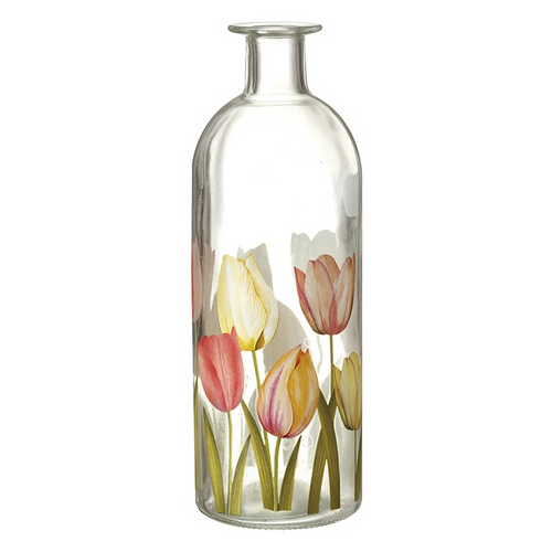 Heaven Sends - Small Decorative Tulip Glass Bottle